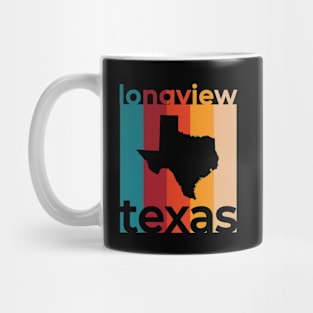 Longview Texas Retro Mug